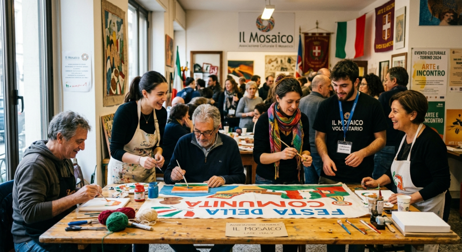 Attività dell'Associazione Culturale Vivere d'Arte ETS di Torino
